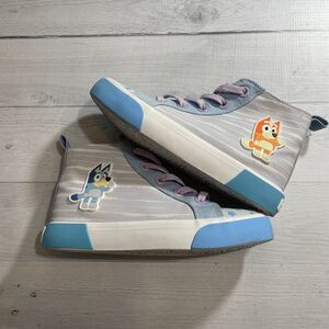 Bluey high‎ top sneakers by ground up kids size 12